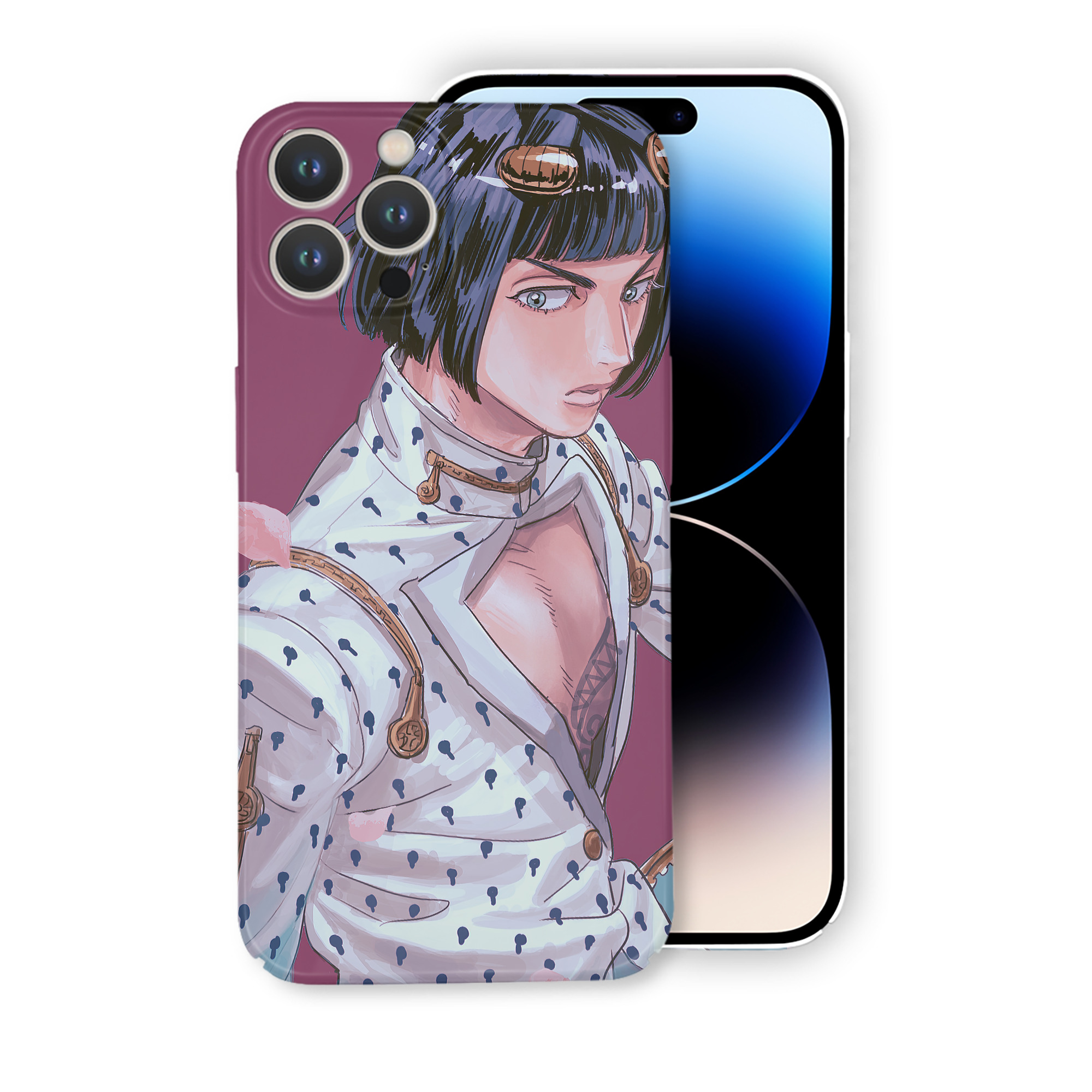 （画像用） ジョジョの奇妙な冒険 JoJo's Bizarre Adventure 【iPhone 14シリーズ対応】ハードケース